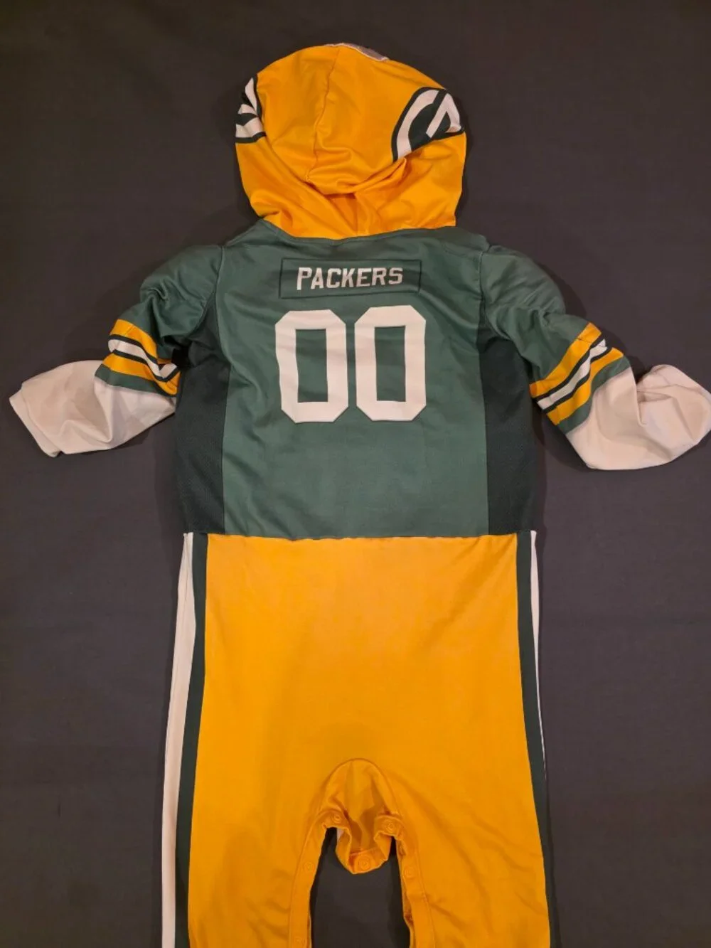 NFL Packers Boys 2T Football Player Costume